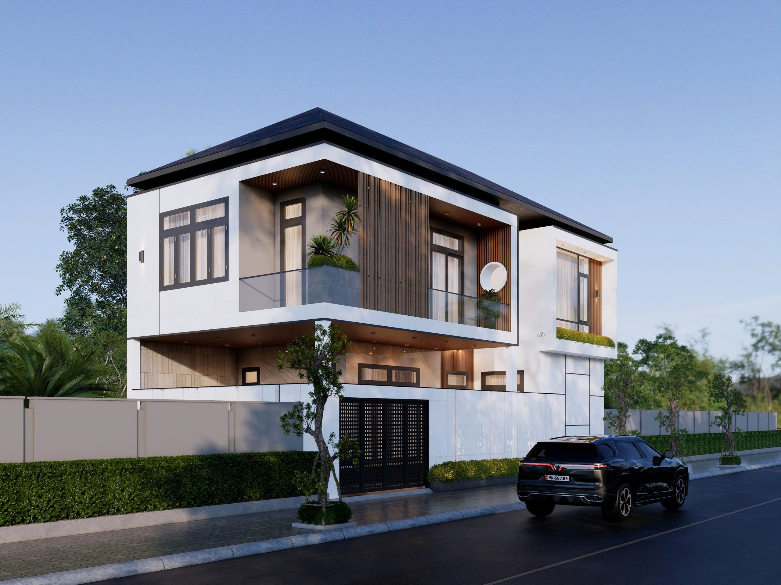 Mẫu nhà 2 tầng mái Nhật “quốc dân” đẹp xuất sắc, được nhiều gia chủ yêu thích nhất