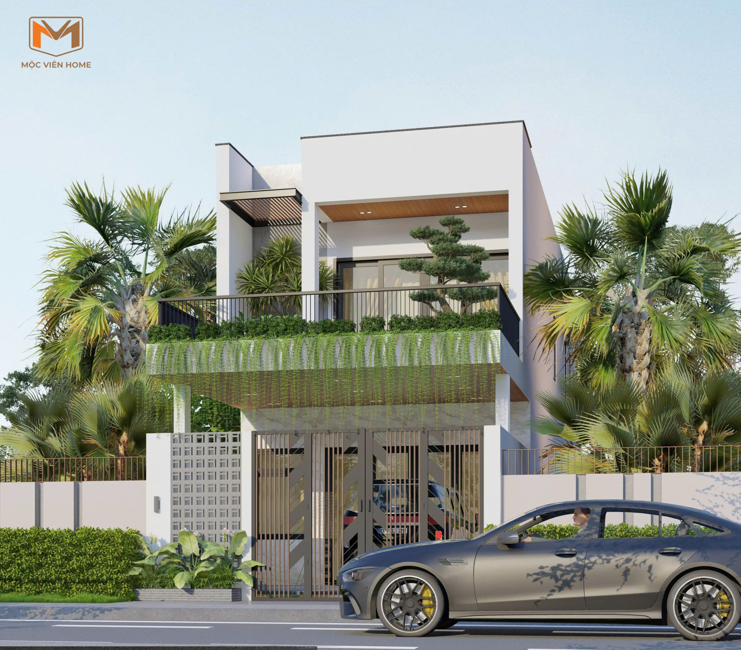 Mẫu nhà phố 2 tầng hiện đại, sang trọng tại Vinh, Nghệ An | Mộc Viên