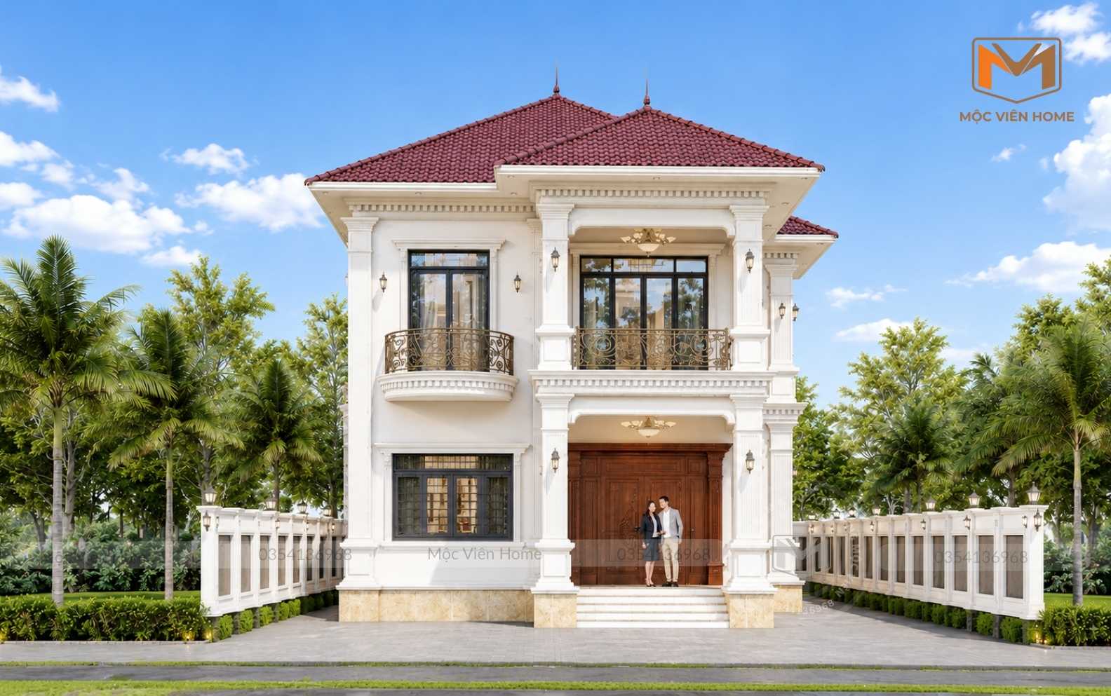 Biệt Thự 2 Tầng Mái Nhật Tân Cổ Điển – Không Gian Sống Đẳng Cấp Cho Gia Đình Hiện Đại - MV00123